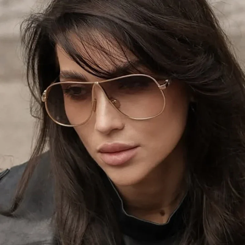 Damen Pilotensonnenbrille mit hochwertigem Metallrahmen und polarisierten Gläsern Karnz