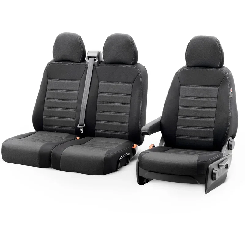 otoM, Sitzbezüge, Original Design Textil, 2+1, passt für Renault Master IV (2024-)