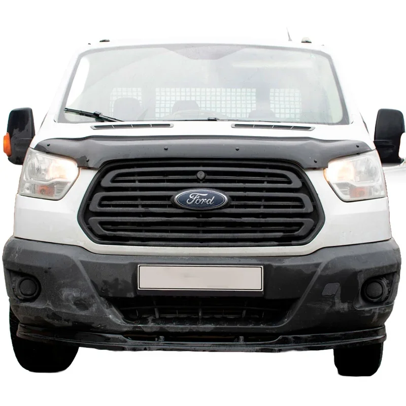 OneWay, Motorhaubenschutz, Glanzschwarz, Passend für Ford Transit MK8 (2014-2019)