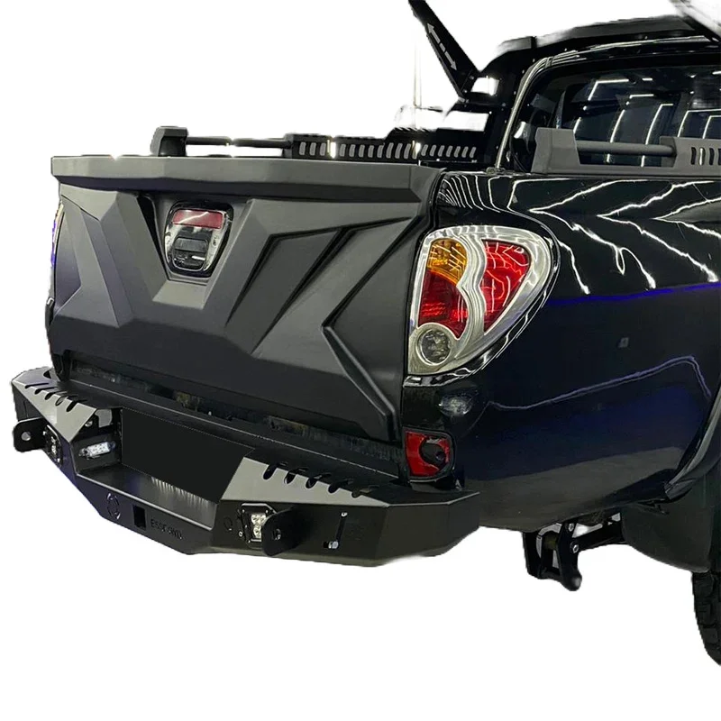 OneWay, Heckklappenabdeckung, Matt schwarz, Passt für Mitsubishi L200 Triton 4 (2010-2014)