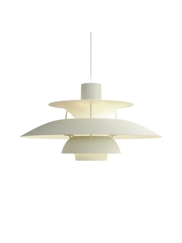 PH 5 Pendelleuchte, Monochrome Pale Pewter von Poul Henningsen
