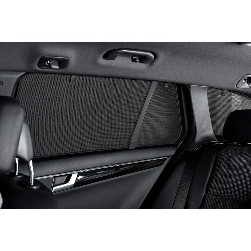 Car Shades, Satz passend für Volkswagen ID.4 2020- (6-teilig), Textil, Schwarz