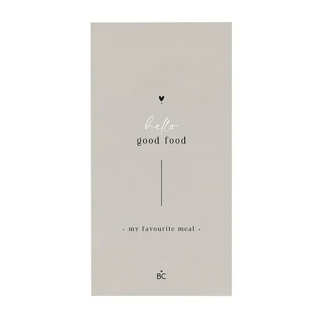 Bastion Collections - Papierservietten Hello Good Food