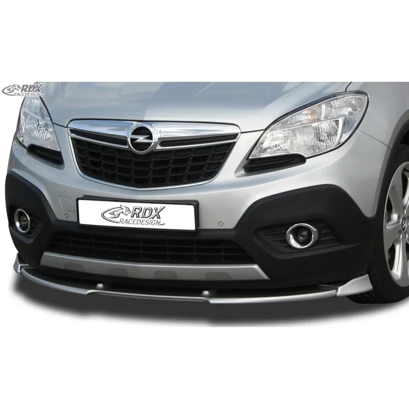 RDX Racedesign, Frontspoiler Vario-X, Passend für Opel Mokka 2012-, Unbehandeltes PU, 3-teiliges Design
