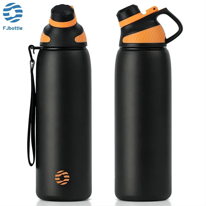 Isolierflasche aus Edelstahl 1000 ml mit Magnetdeckel | Karnz