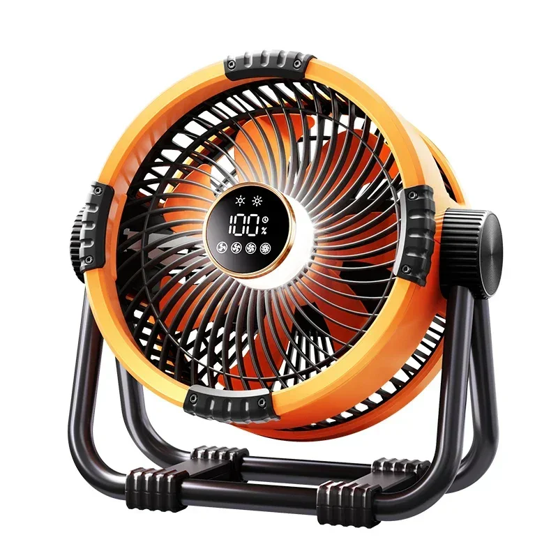 Campingventilator mit 20000mAh Akku, LED-Licht und Fernbedienung – WindMate