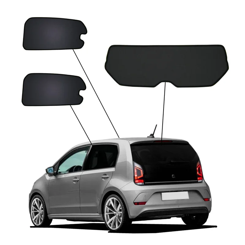 SunClip, Sonnenschutz & Sonnenfilter, passt für Volkswagen Up! & Seat Mii & Skoda Citigo 5-türig (2011-)