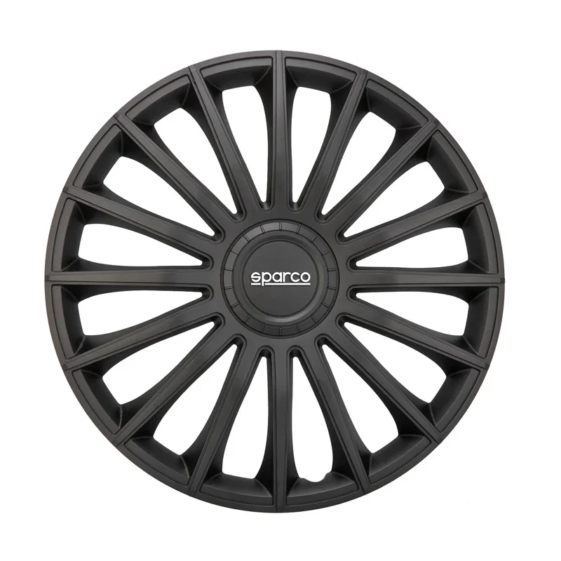 Sparco, Radzierblenden Treviso - 13-Zoll - Schwarz - Satz mit 4 Stück, ABS