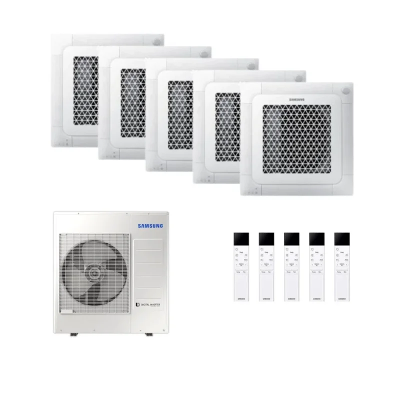 Samsung Multisplit Mini Deckenkassette WindFree Klimaanlage für 5 Räume