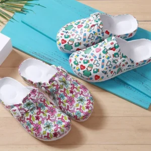Wasserfeste & Leichte Damen Pflege-Clogs – Rutschfest & Hygienisch