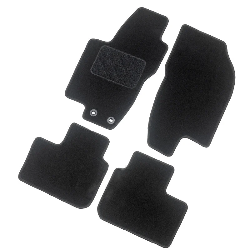 AutoStyle, Autoteppiche passend für Volvo XC90 2015- (5-Teilig), Textil, Schwarz