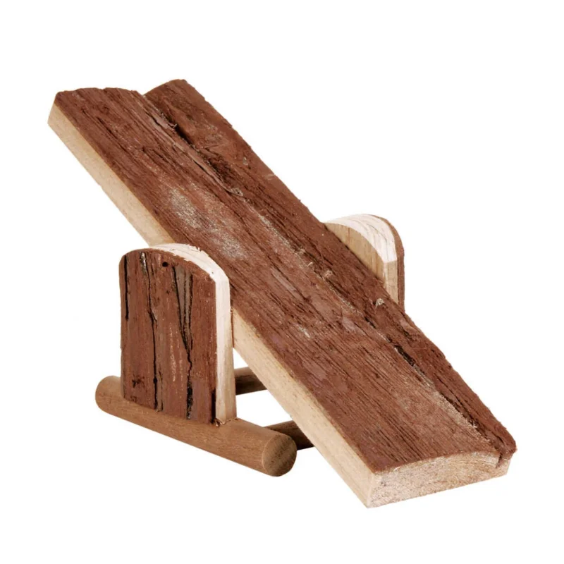 Trixie Hamsterwippe Holz für Mäuse und Hamster