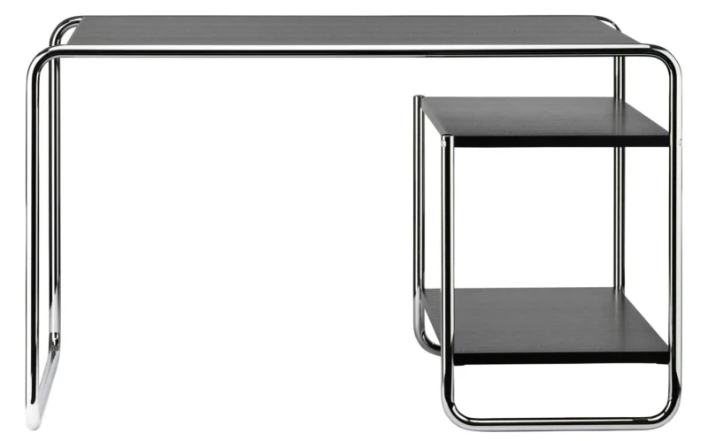S 285/2 Schreibtisch, Chrom von Thonet