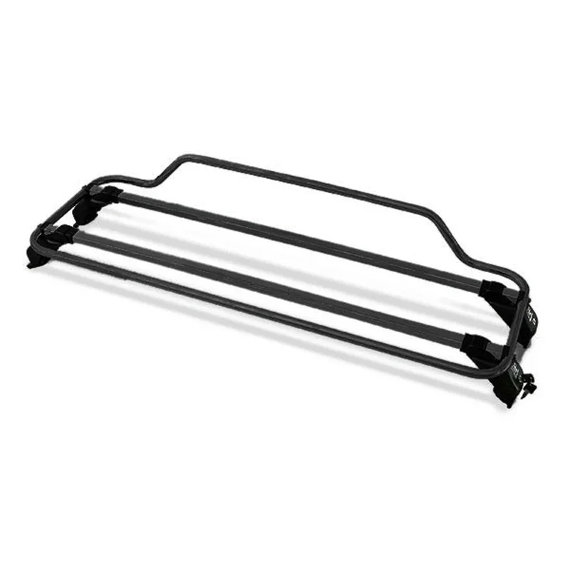WEYER, Cabrio Gepäckträger Modell Summer 110x42cm Schwarz pulverbeschichtet, Aluminium
