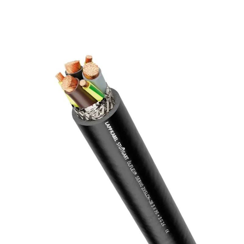 Lapp Kabel&Leitung - Energiekabel >= 1 kV, für ortsveränderlichen Einsatz ÖLFLEX SERVO 2XSLCH-JB 1133515 3X2,5+3G0,5