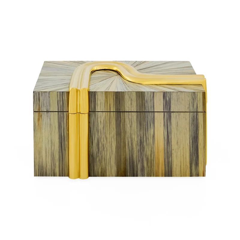 Jonathan Adler Aufbewahrungsbox Bijoux mit Deckel Natural | Small