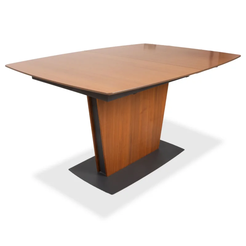 BoConcept Milano Holz Metall Esstisch Braun Schwarz Ausziehfunktion 140-190 x 90 cm