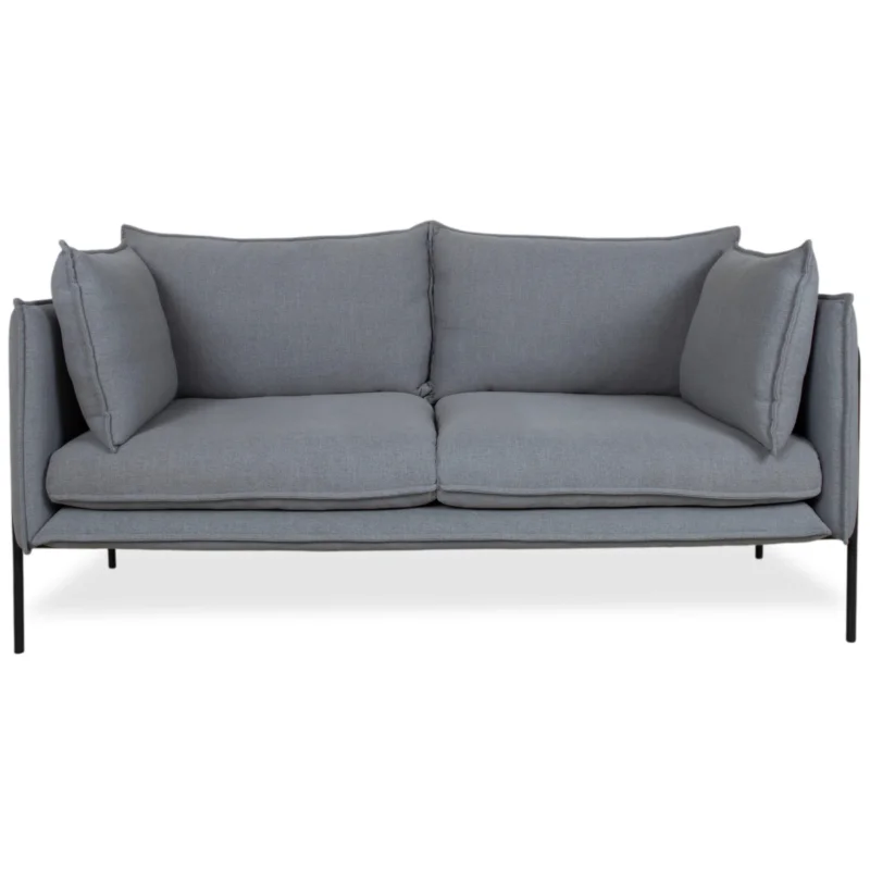 Bolia Pepe Stoff Zweisitzer Grau Sofa Couch