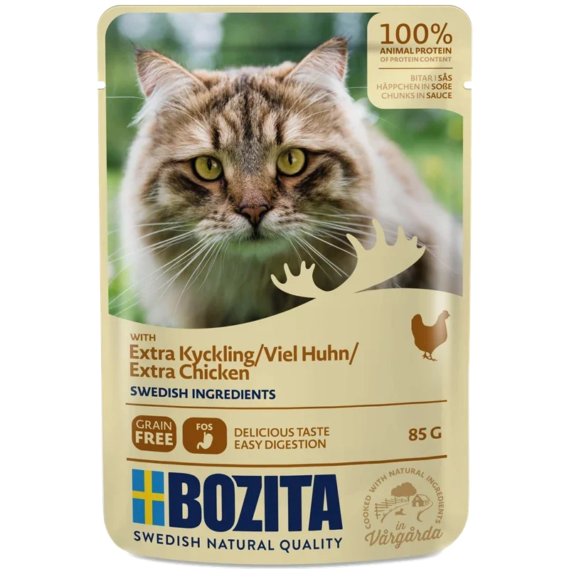 Bozita Häppchen in Soße viel Hühnchen 85 g