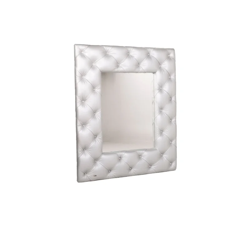 Bretz Marilyn Leder Spiegel Silber Swarovski