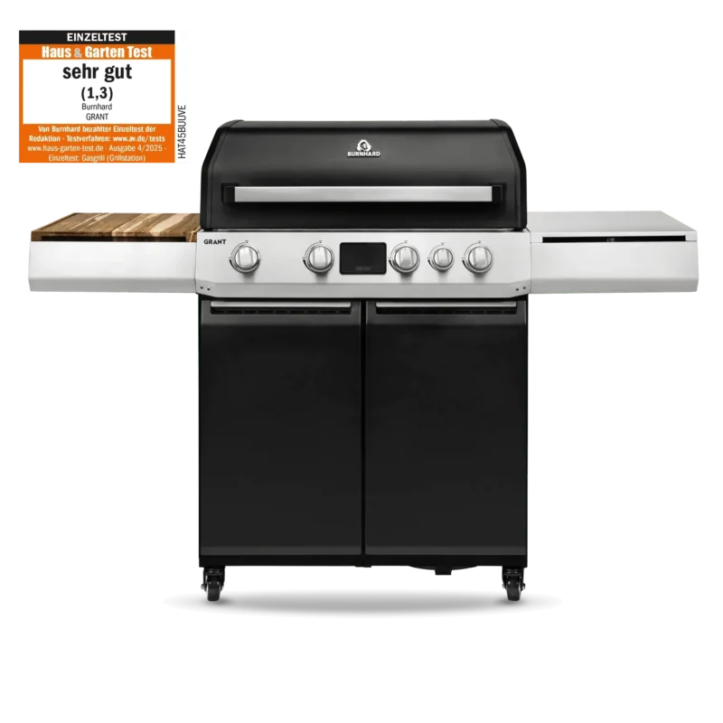 Burnhard GRANT Upgrade - Modularer Gasgrill 4 - Brenner mit Türen und Gusseisenrost - Grillstar.deBurnhard GRANT Upgrade - Modularer Gasgrill 4 - Brenner mit Türen und GusseisenrostGrillBurnhardGrillstar.de