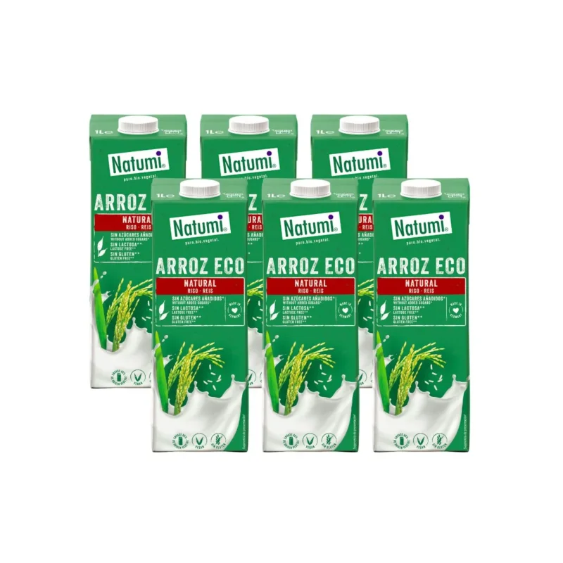 Pack 6 x Bebida de Arroz BIO Natumi 1 L