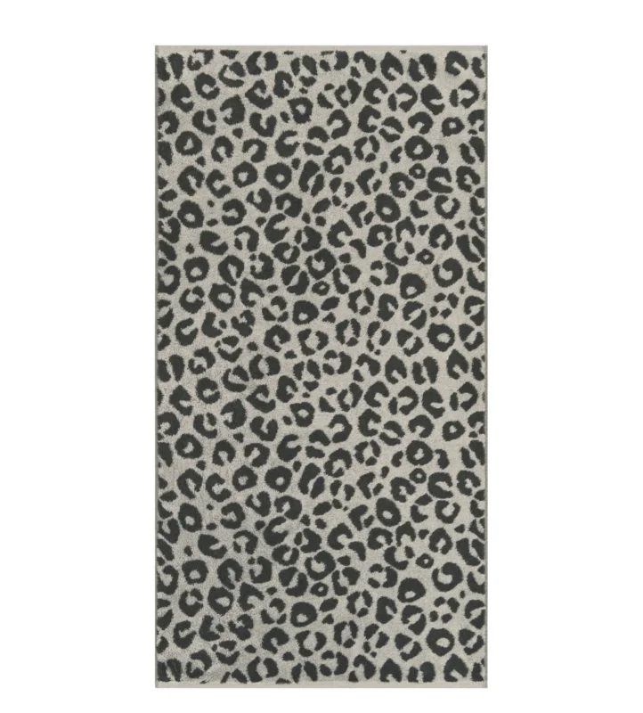 CAW-540-73-s80/150 - Cawö - Duschtuch, Two - Tone Leo basalt, 80/150cm