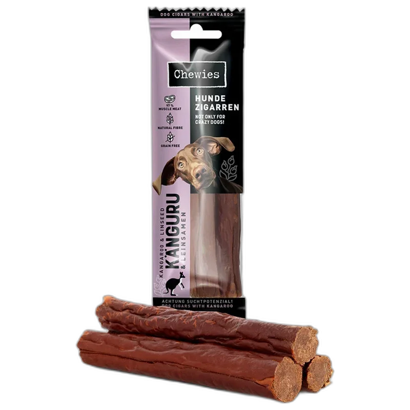 Chewies Hundezigarren Känguru 75 g