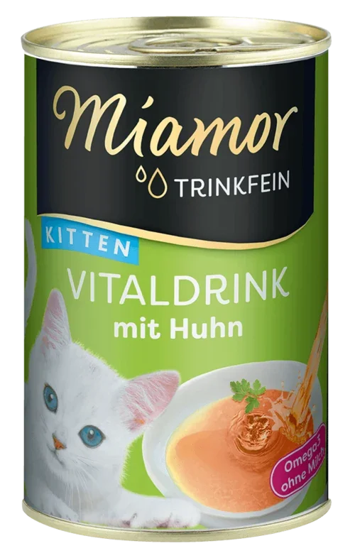 Miamor Trinkfein Vitaldrink mit für Kitten mit Huhn