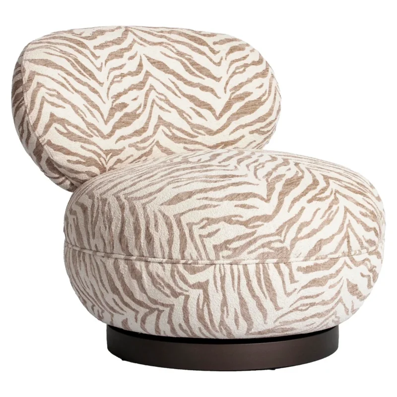 Richmond Interiors Drehsessel Jace | Beige