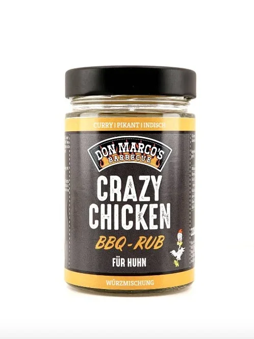 Don Marco's Crazy Chicken, 220g Glas - Grillstar.deDon Marco's Crazy Chicken, 220g GlasDon Marco'sGrillstar.dedm101 - 107 - 220 - 14260266354804