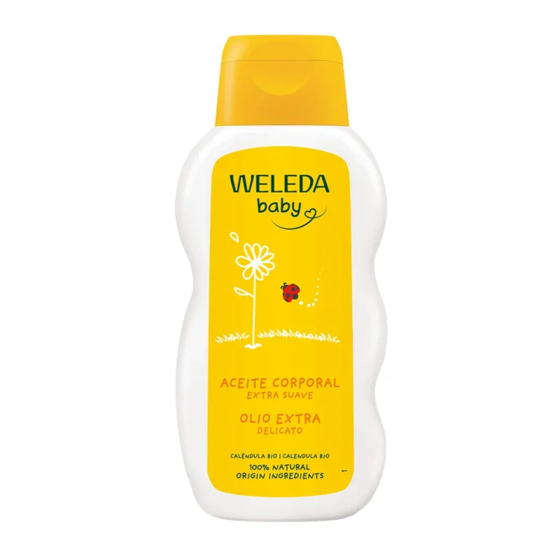 Aceite Corporal de Caléndula para Bebé Weleda, 200ml