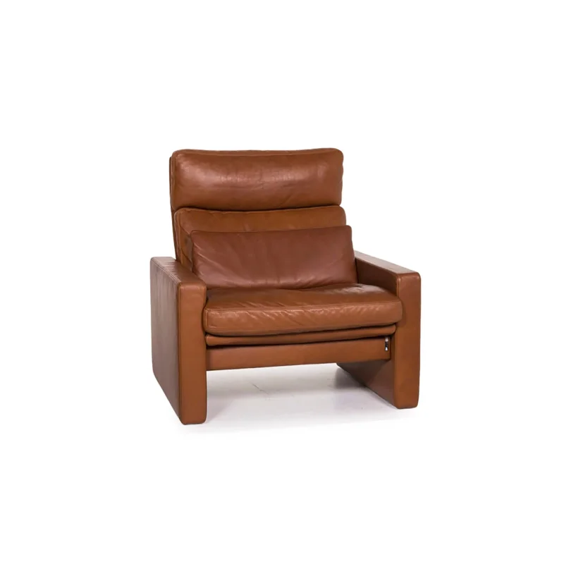 Erpo Leder Sessel Cognac Braun Relaxfunktion Funktion #12211