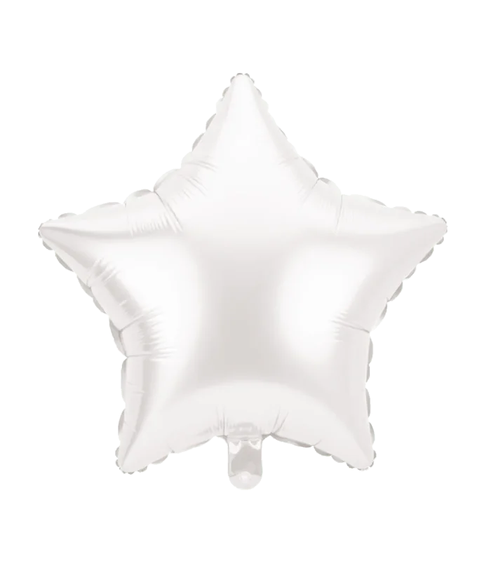 Folie ballon - Ster Wit van Paper Dreams koop je bij Partywinkel