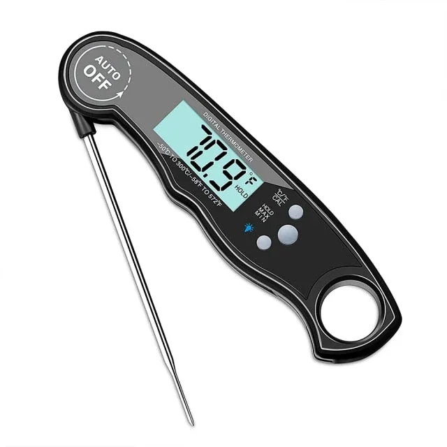 Lebensmittelthermometer Digitales Küchenthermometer Fleisch Kochen Elektronisch | Karnz