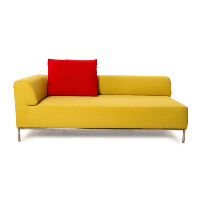 Freistil Rolf Benz 185 Stoff Zweisitzer Grün Sofa Couch