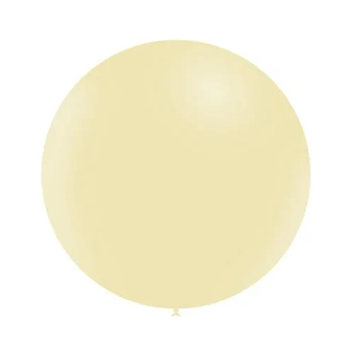 Gele Reuze Ballon Pastel 60cm van Balloonia koop je bij Partywinkel