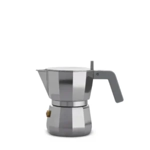 Moka Espresso Kaffebereiter, Aluminium von Alessi