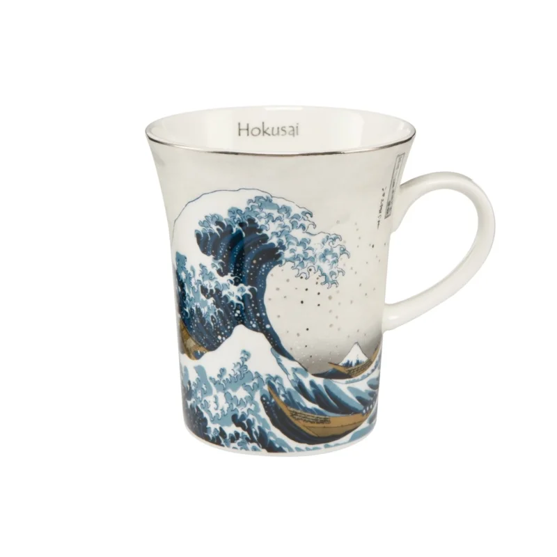 67011151 - Goebel Artis Orbis Katsushika Hokusai 'Die Welle - Silber - Künstlerbecher'