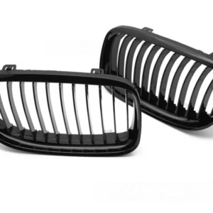 Glanzschwarzer Kühlergrill Set für BMW E90 E91 LCI 2009-2011 Tuning Frontgrill