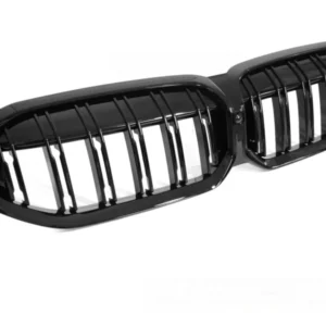 Sport Kühlergrill Doppelsteg Schwarz Glanz für BMW 3er G20 G21 LCI ab 2022