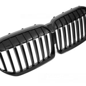 Glanzschwarzer Frontgrill Nieren Set für BMW G11 G12 LCI 2019-2022 Kühlergrill