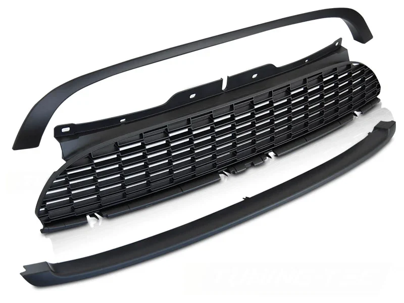 Kühlergrill für MINI Cooper R56 R57 2006-2009 Frontgrill schwarz Tuning Zubehör
