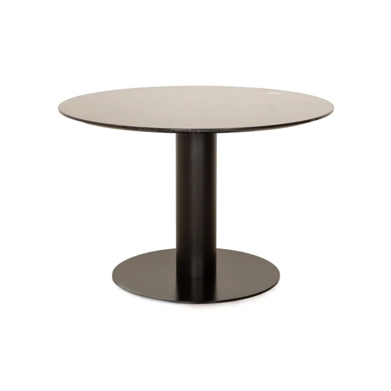 Gubi Dining 2.0 Marmor Esstisch Schwarz 110 x 71x 110 cm