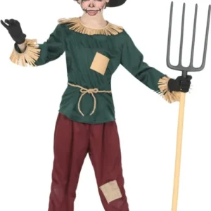 Halloween Kostuum Gekleurd Kind Vogelverschrikker van Fiestas Guirca koop je bij Partywinkel
