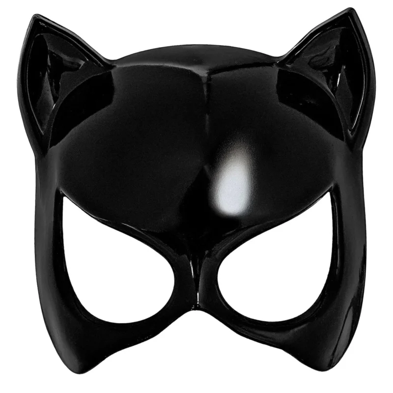Halloween Masker Zwart Kat van Widmann koop je bij Partywinkel