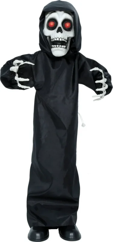 Halloween Skelet Met Licht, Geluid En Beweging 1m van Fiestas Guirca koop je bij Partywinkel