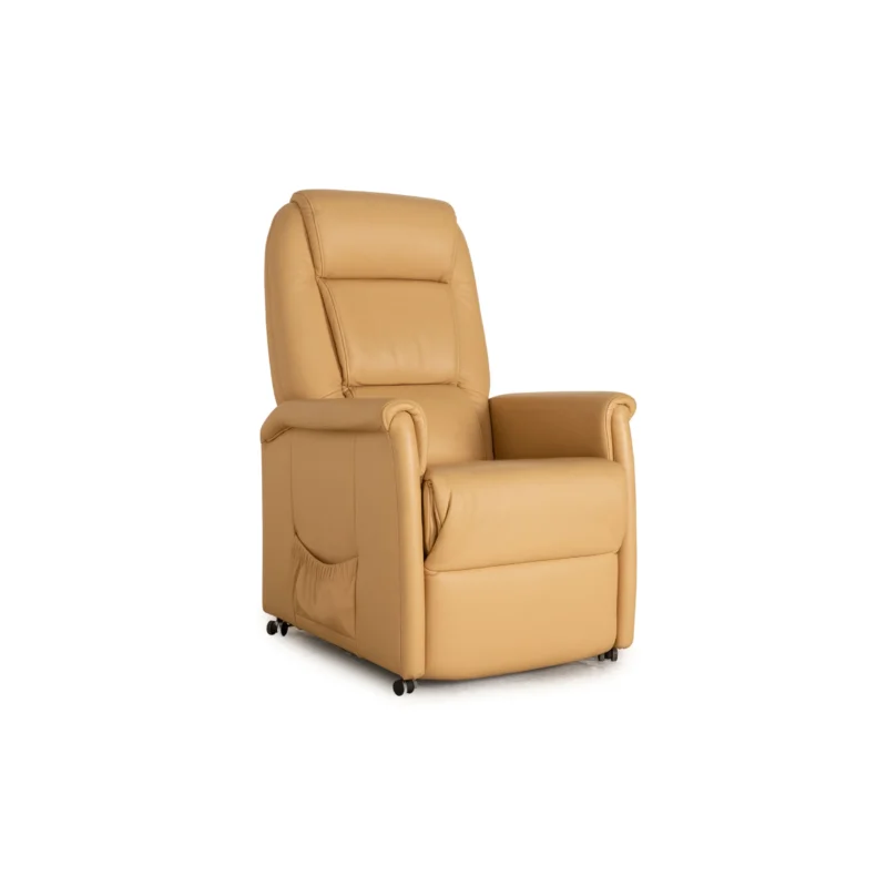 Himolla Quartett Leder Sessel Beige elektrische Relaxfunktion Funktion