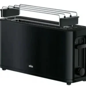 Braun Langschlitztoaster schwarz, HT3110S