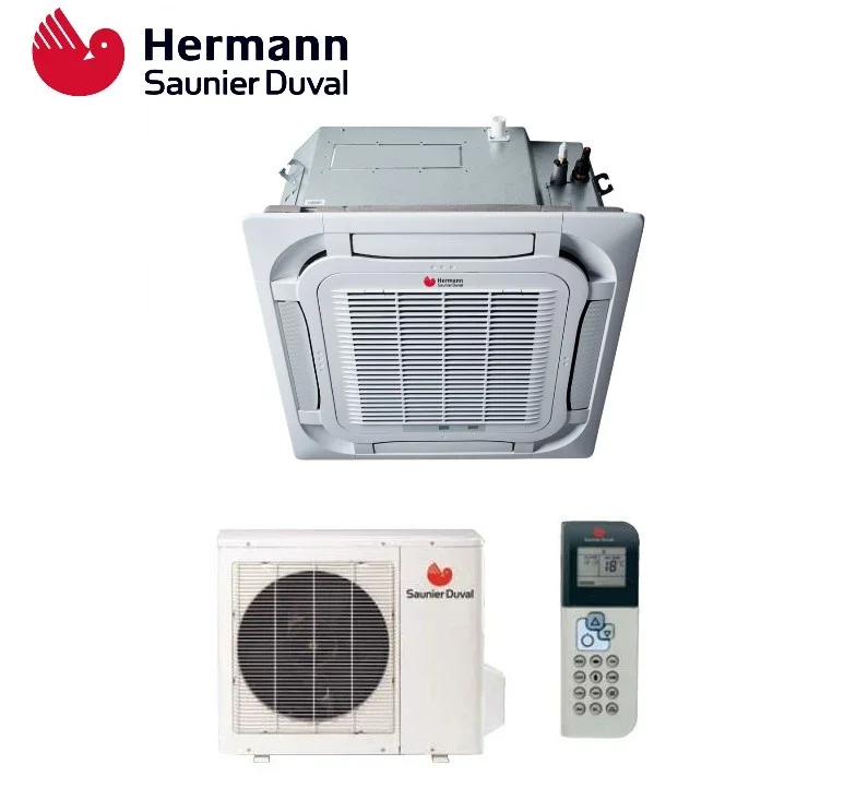 climatizzatore condizionatore hermann saunier duval a cassetta serie vivair sdh19 18000 btu sdh 19 050 ikn r 32 novita